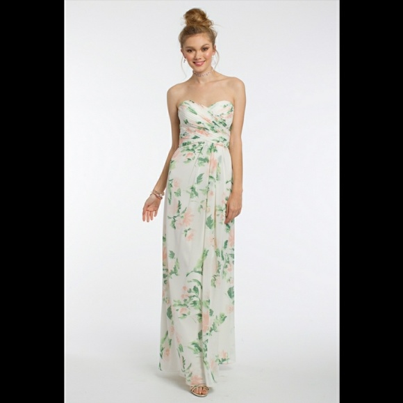 Floral Formal Dress - Picture 3 of 4